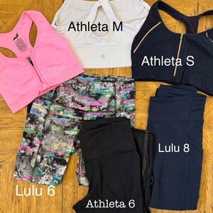 Lululemon & Athleta Work Out Package